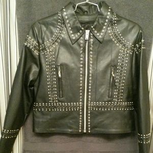 Leather jacket